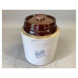 Western Stoneware Crock with Lid