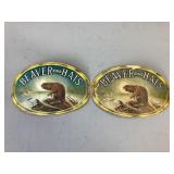 Vintage Beaver Brand Hats Logos