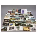 Assorted Landmark Postcards- Some Are Local