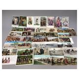 Miscellaneous Vintage Native American Postcards