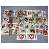 Assorted Valentines Postcards
