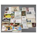 Assorted Advertisement Cards - Some Local