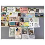 Miscellaneous Advertisement Cards- Some Local
