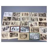 Miscellaneous Vintage Gibson Girl Postcards