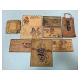 Leather Postcards