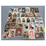 Vintage Advertisement Trading Cards