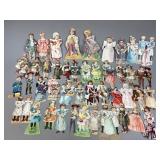 Assorted Paper Dolls -Some Are Advertisements