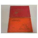 Souvenir Books of Chicago and Buffalo/Niagara