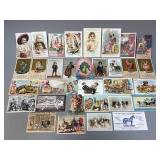 Miscellaneous Victorian Trading Cards
