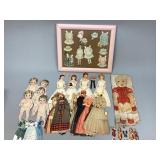 Framed Paper Dolls, Little Women, and More