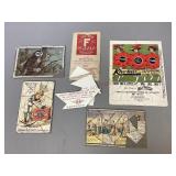 Assorted Vintage Puzzle Advertisements