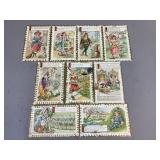 Nursery Rhyme Postcards
