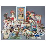 Assorted Valentines, Postcards & Invitations