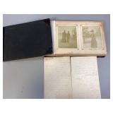 Vintage Photo Album, Photographs & Letter