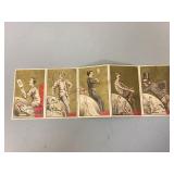 Set of Five Victorian Trade Cards