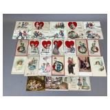 Artist Signed Postcard Assortment