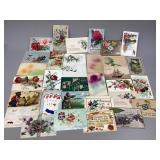 Miscellaneous Floral Postcards & More