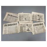 1873 & 1880 The Independent Newspapers