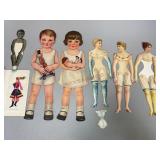 Assorted Paper Dolls