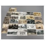 Assorted Military Post Cards and Photos