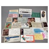 Assorted Forms of Advertising Including Calendars