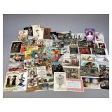 Assorted Leap Year Postcards & Advertisements