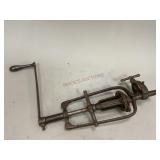 Antique Cast Iron Spoke Tenon Cutter
