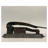 The Brunhoff MFG Co. Tobacco Plug Cutter