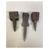 Vintage Stump or Stake Anvils