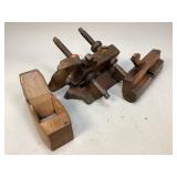Assorted Sandusky Tool Co. Wooden Planes & More