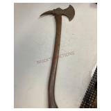 Antique Firemanï¿½s "French Curve" Axe