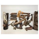 Miscellaneous Parts & Pieces of Wood Planes Etc