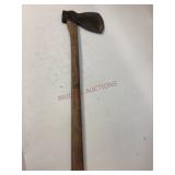 Vintage Broad Hewing Axe