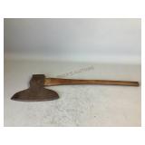 Hewing Broad Axe