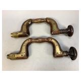 Antique Wooden Bit Brace Hand Drills