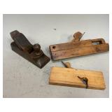 Unmarked Wood Planes