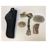 Sidekick Pistol Holster, Belt Buckles & More