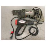 Tiger Saw and Heat Gun