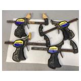Assorted Quick-Grip Bar Clamps