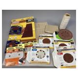 Miscellaneous Sizes, Shapes, Grits of Sandpaper