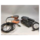 RIDGID Palm Sander & SKIL Belt Sander