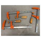 Three Jorgensen Clamps