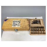 Two Wooden Boxes of Assorted Bits