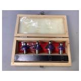 Grizzly Carbide-Tipped Woodworking Router Bit Set