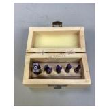 Grizzly 5-Piece Wood Plug Cutters/Drill Bits