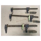 Pittsburgh Quick Release Bar Clamps