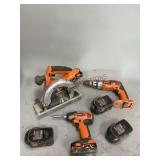 Assorted Rigid Tools
