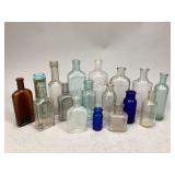 Miscellaneous Vintage Glass Bottles & Jars
