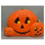 Don Featherstone Large Triple Pumpkin Blowmold