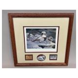 Ducks Unlimited Numbered Print with 1999 Stamp